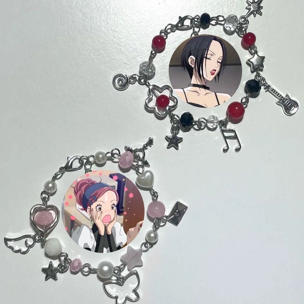 Anime Nana and Hachi Matching Couple Friendship Bracelet