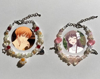 Anime Tohru and Kyo Matching Couple Bracelet