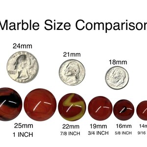 30 Solid Color Replacement Marbles Chinese Aggravation Dirty Game 14mm ...