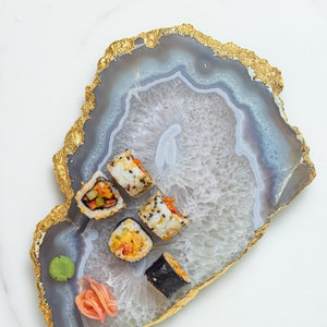 agate platter- natural | serving platter |  wedding serving platters| Agate Cheese Platter/Tray/Personalised
