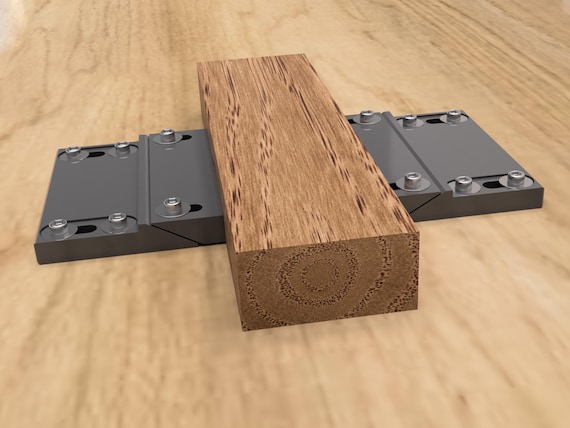 CNC Vice Toe Clamp - Files with Fixture Low Profile Hold Down Accessories