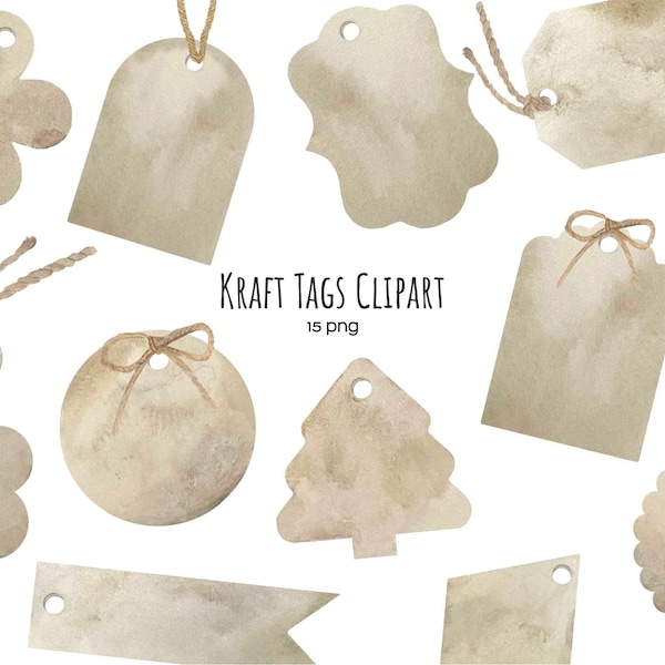 Kraft Tags - Etsy