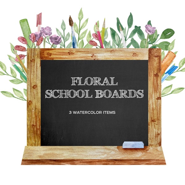 Chalkboard Clipart Etsy