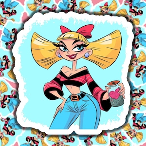 Helga&#39;s Herb Jar - Nostalgic Stoner Sticker