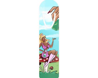 Bud Babes Bookmark: Stoner Gift for Book Lovers