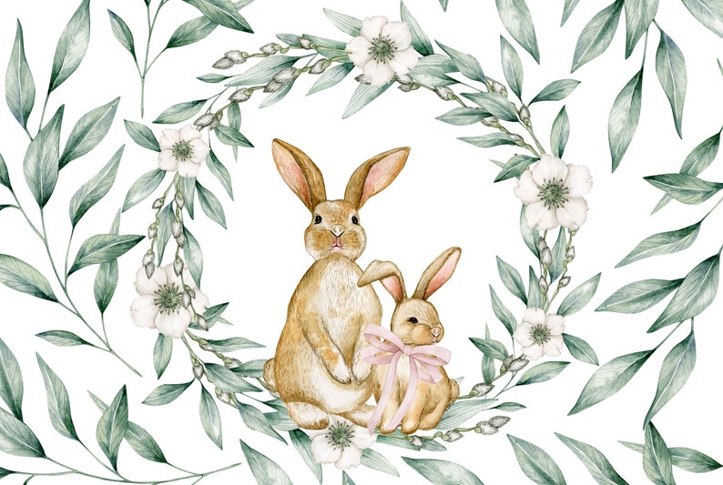 Paper Placemats Easter Instant Download Printable Digital Party