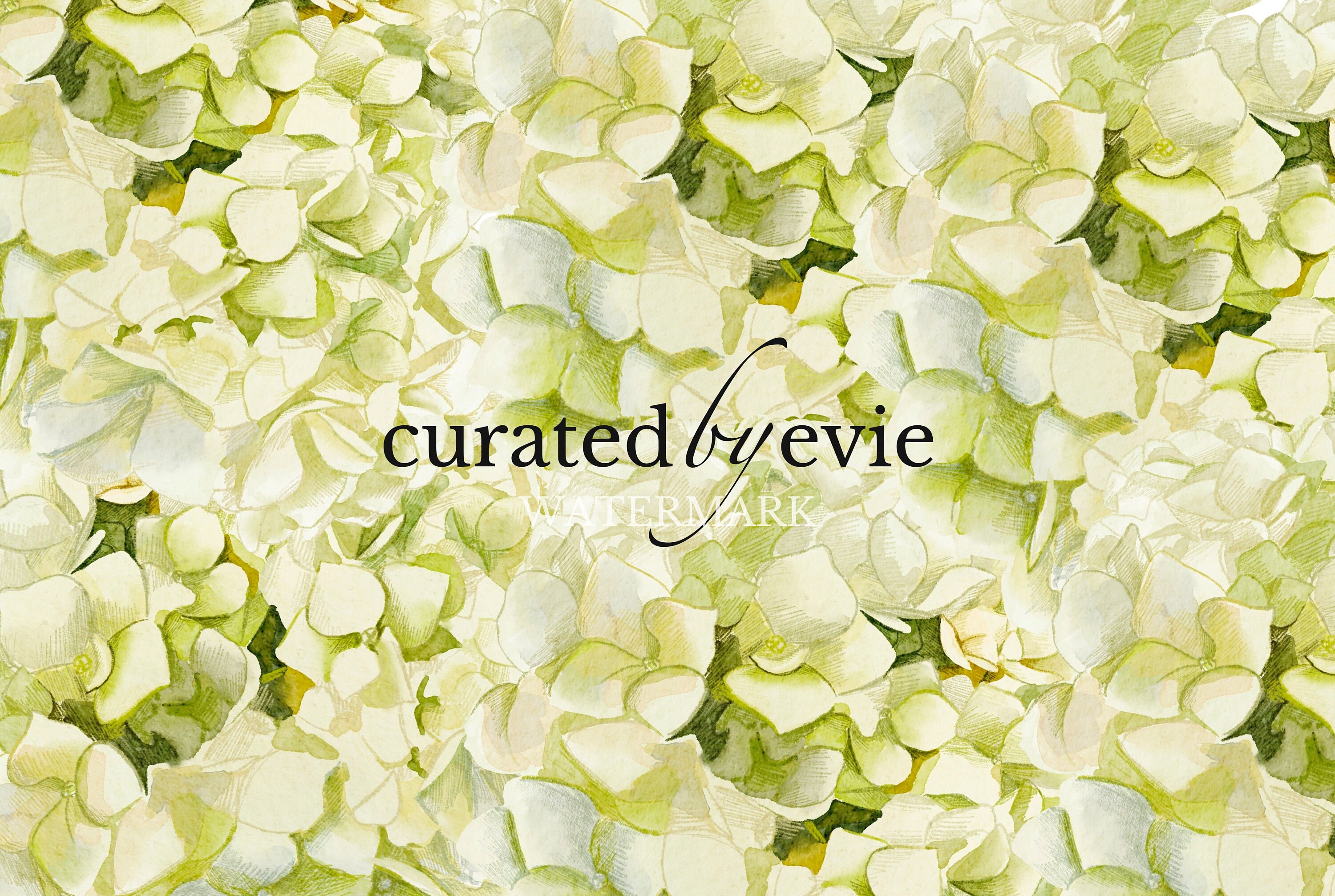 Paper Placemats Hydrangeas Instant Download Printable Digital Party