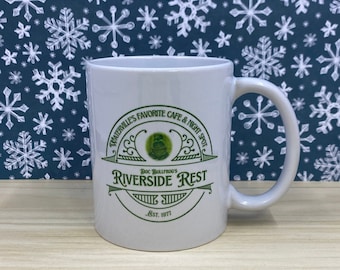 Doc Bullfrog's Riverside Rest (Emmet Otter's Jug-band Christmas) - 11.8 oz Holiday Ceramic Mug