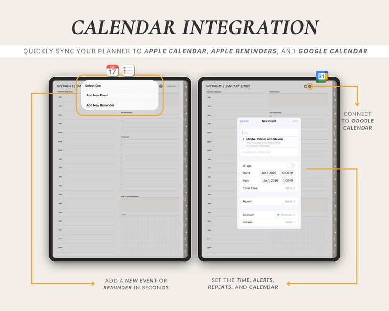 2026 Aesthetic Digital Planner | Goodnotes & Notability iPad Planner ...