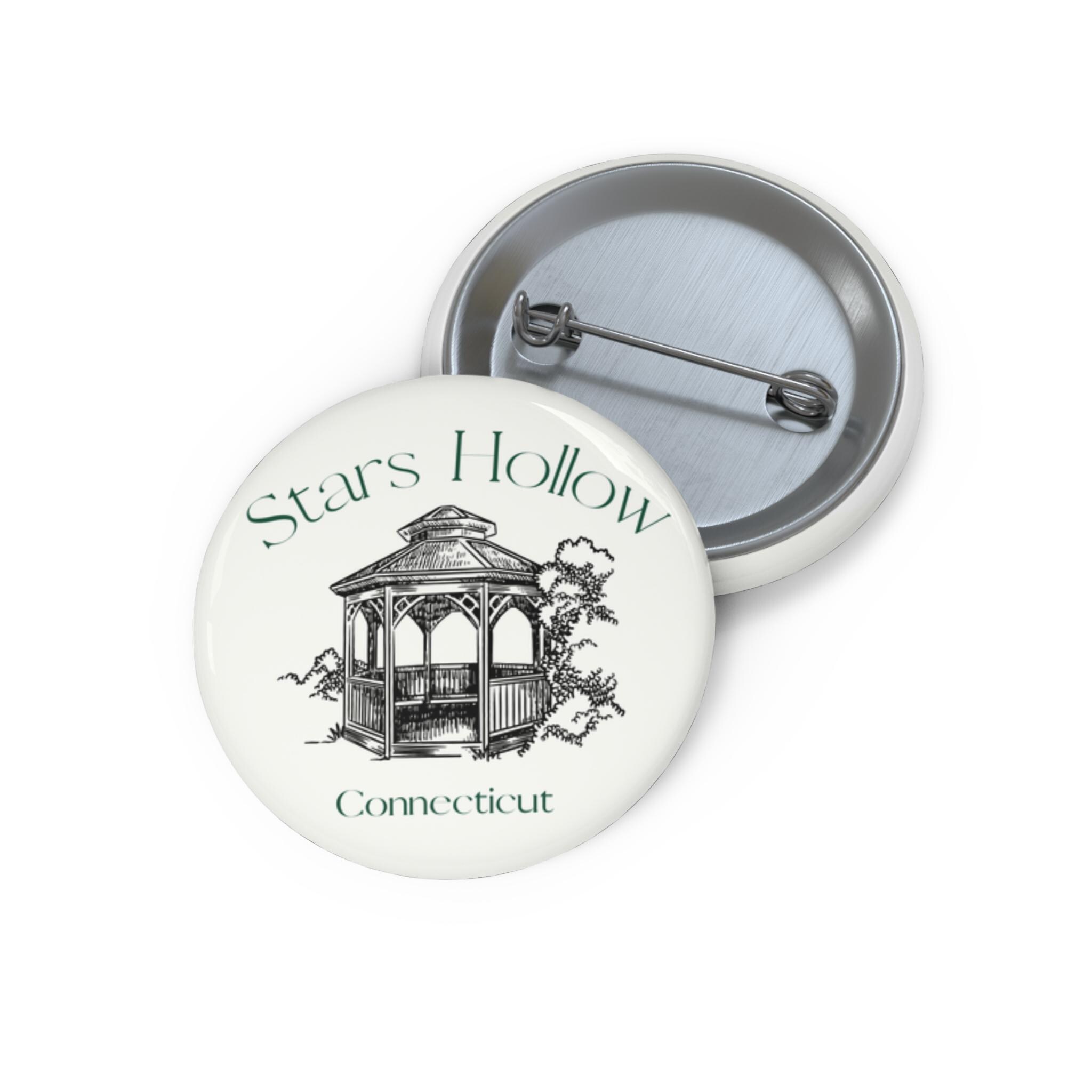 Gilmore Girls Inspired Stars Hallow Pin Button