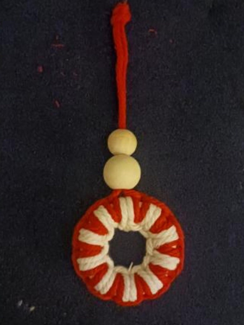 Red and Green Christmas Reef Ornament - Etsy