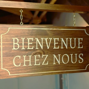 Wooden sign Welcome to our home, Wooden sign Welcome home, Original and unusual gift, Wooden interior decoration
