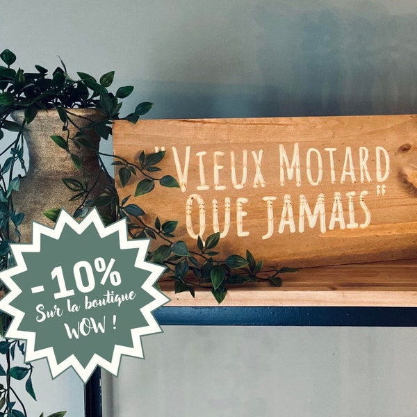 Pancarte en bois personnalisable pour des citations & mots doux, Cadeau original de noël, Décoration murale unique et personnalisable.