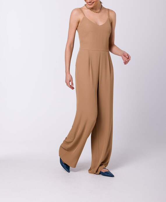 Flowy long jumpsuit - Women