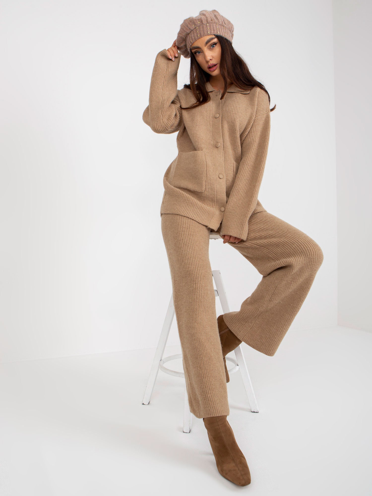 Ribbed Knit Pants - Etsy