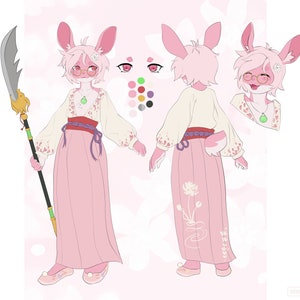 Arkusz odniesienia standardowego Furry OC || Furry Commissions
