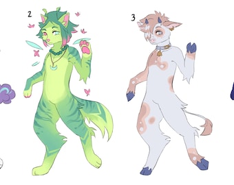 Furry Adoptables (2 & 3 SOLD)
