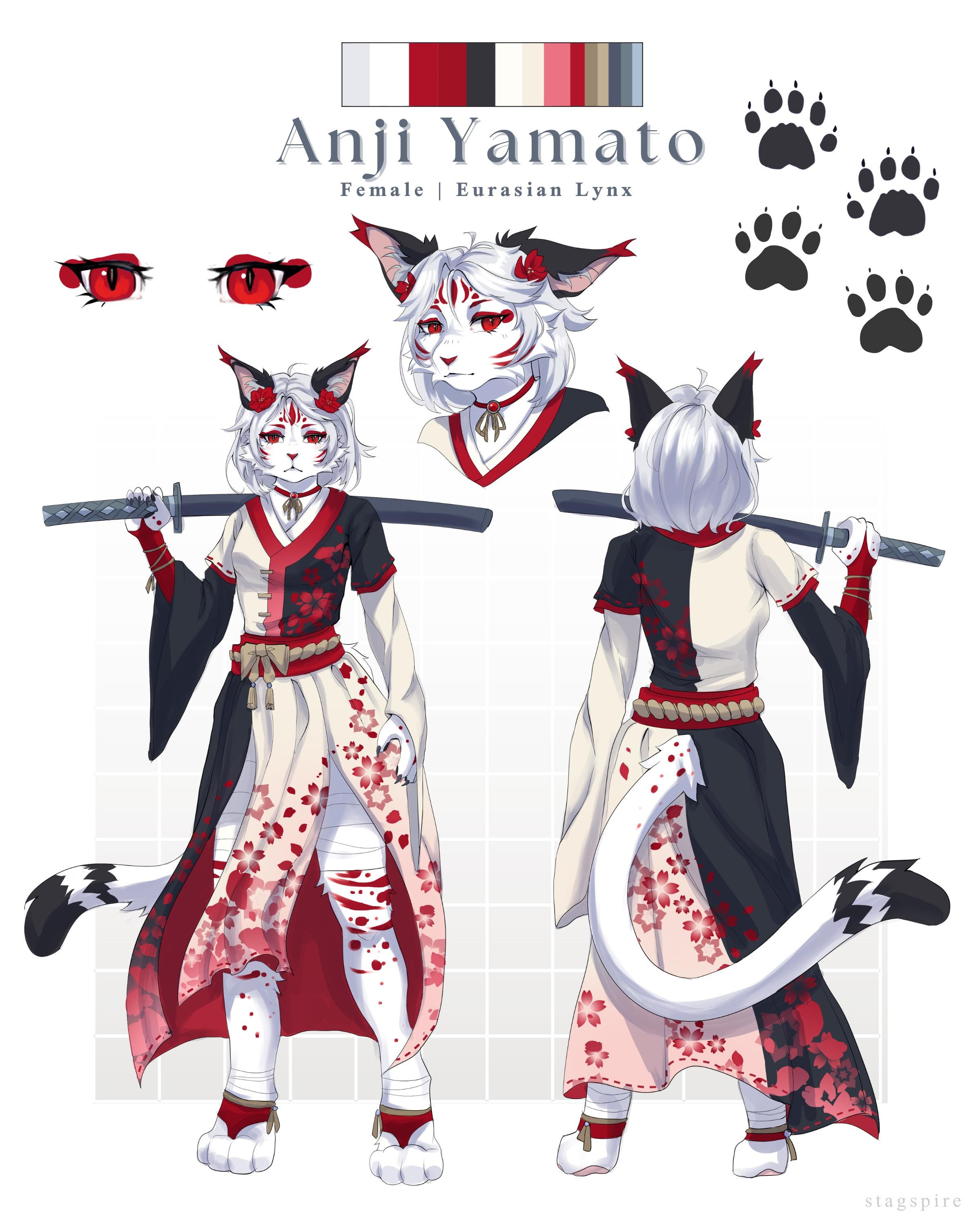 Furry OC Standard Reference Sheet || Furry Commissions - Etsy