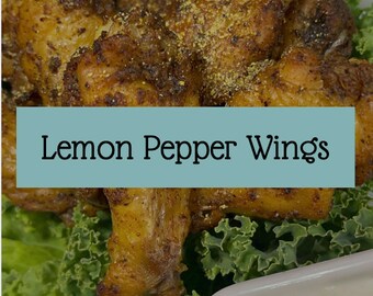Oven Baked Lemon Pepper Wings