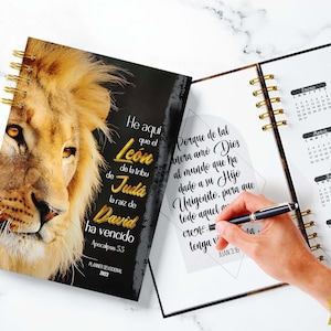 Planner Devocional Masculino 2023 IMPRIMIBLE / A5 Media Carta / agenda devocional / en español / 2023