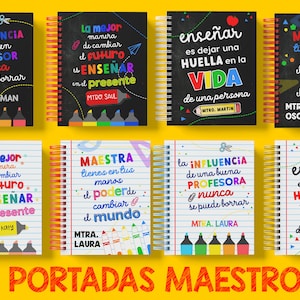 COVERS FOR TEACHERS / Teacher Phrases / 24 Digital Files / jpg / notebook covers / agenda cover / teacher notebook covers