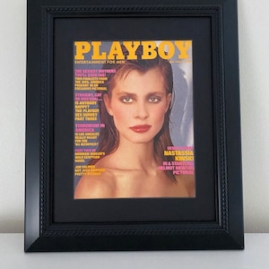 Personalisiertes und gerahmtes Playboy Magazin Cover