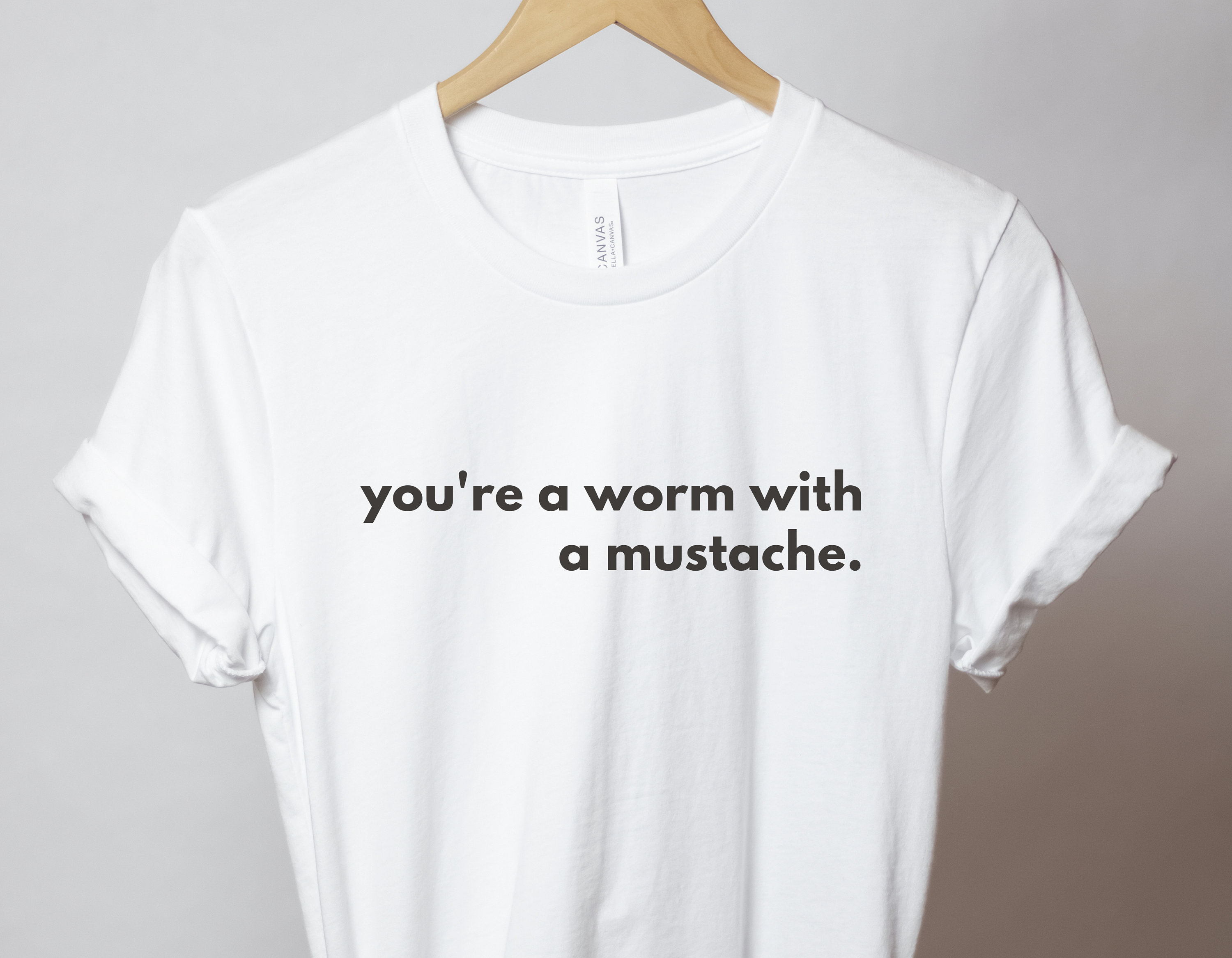 Worm With a Mustache Tshirt. DJ James Kennedy Vanderpump Etsy