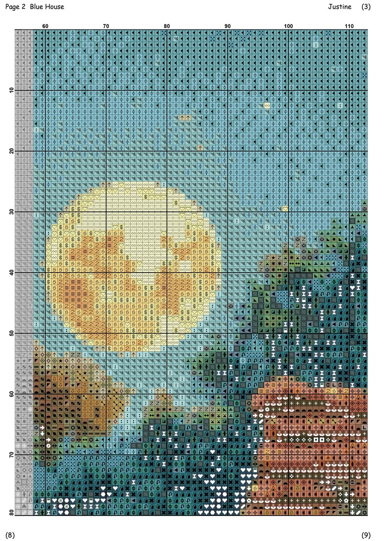 Cozy Cottage Cross Stitch Pattern, Marigold Instant Download PDF ...