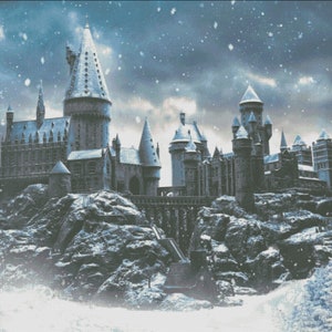 Harry Potter Cross Stitch Bookmark Kit for Kids “Let's Go to Hogwarts”