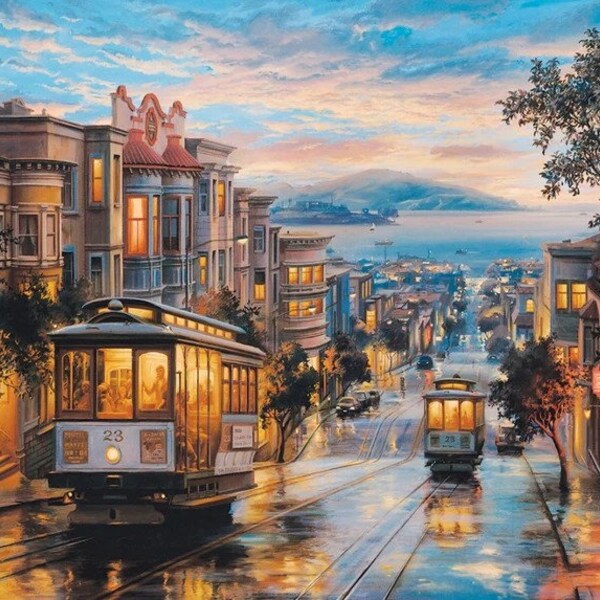 San Francisco Cross Stitch Etsy