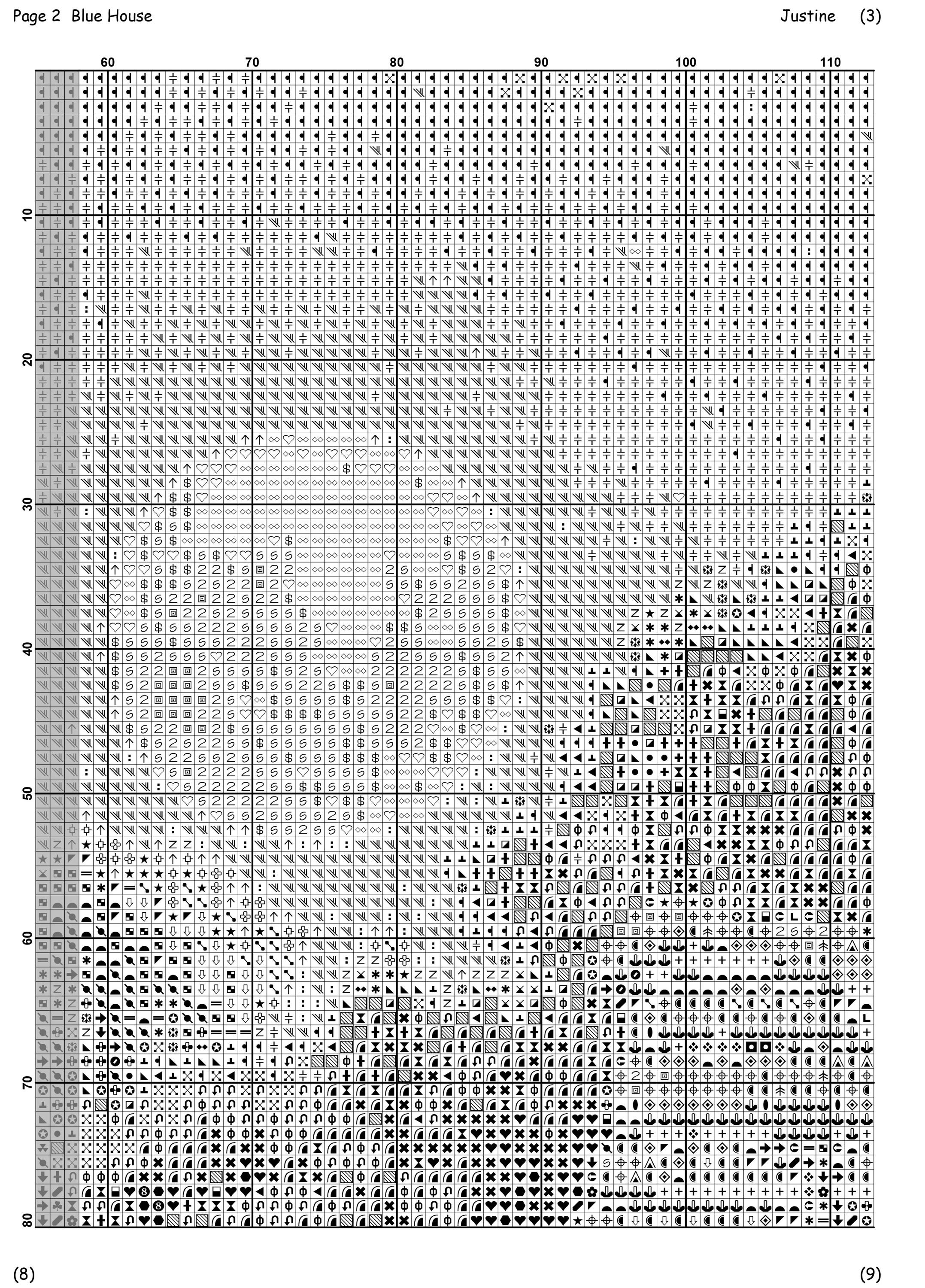 Cozy Cottage Cross Stitch Pattern, Marigold Instant Download PDF ...