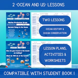 海洋生物学レッスン：海洋の歴史と保全（5歳以上）（PDF）