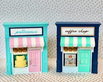 Bakery or Coffee Shop Sensory Fidget Clicker | Miniature Coffee Lovers Gift | Colorful Desk Accessory | 3D Printed Anxiety Fidget