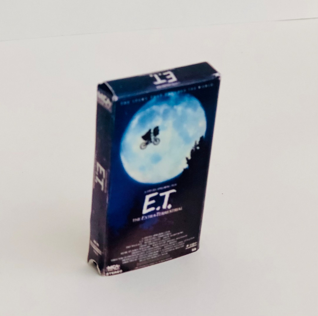 Handmade 3D ET VHS Tape Retro Gift Fun Kitchen Decor Etsy
