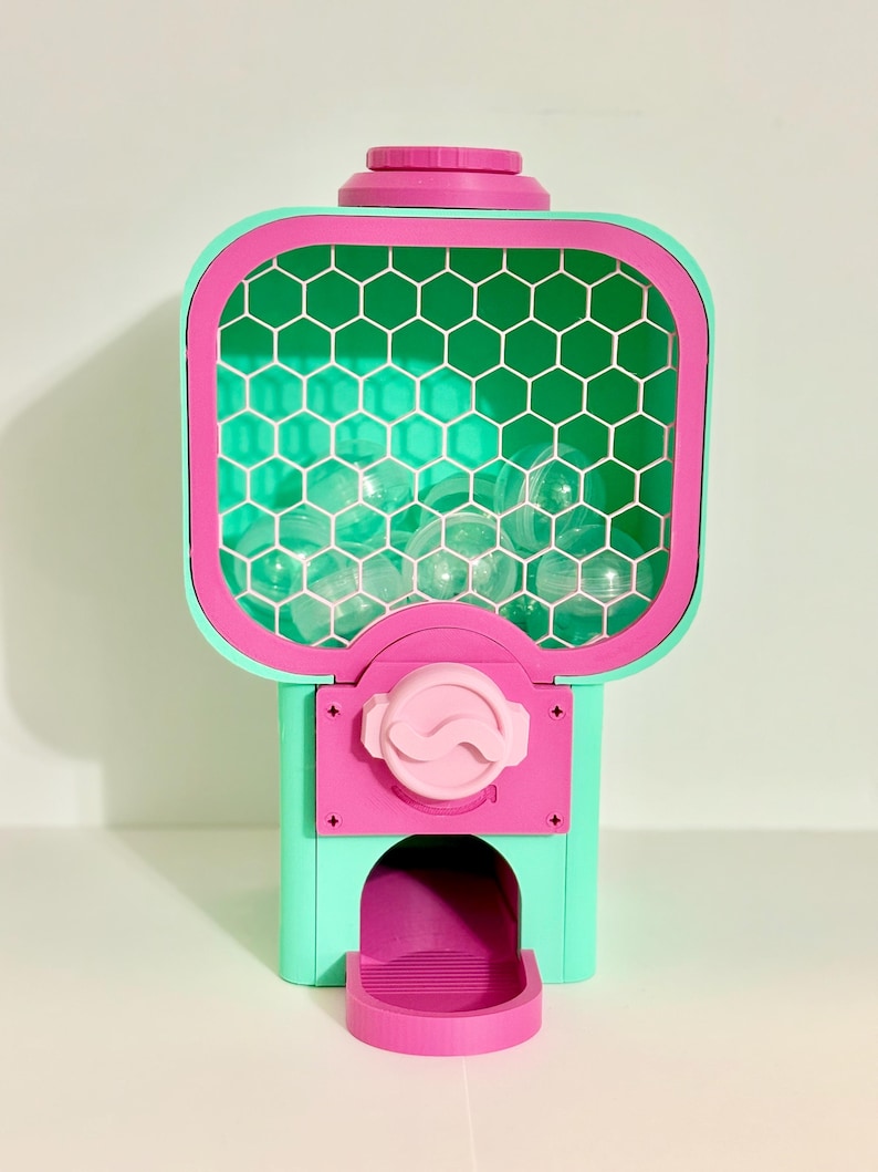 Muntenautomaat-capsules incl. optie, Gashapon-beloningsdispenser voor klaslokalen, bureau, verkopers, verjaardags- en afstudeerfeestjes, trouwbedankjes afbeelding 11