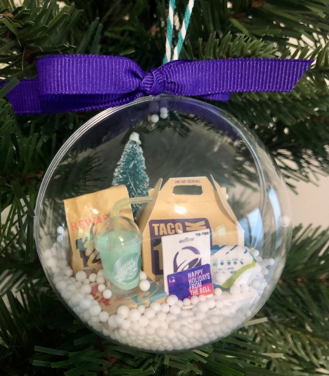 Taco Bell Christmas Ornament 