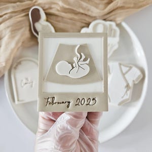BABY Stempel und Ausstecher Nr. 091 - Echo für Zuckerpastenkekse