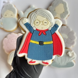 Stamp and Cookie Cutter 04 - Super Granny