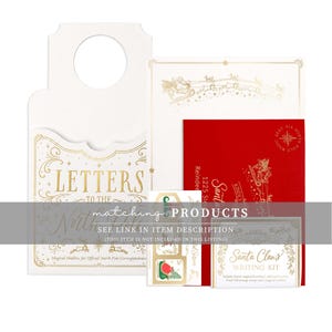 Personalised Letter From Santa Claus, Addressed Envelope and North Pole Postage Stamps, Christmas Eve Box Gift, Christmas Present image 11