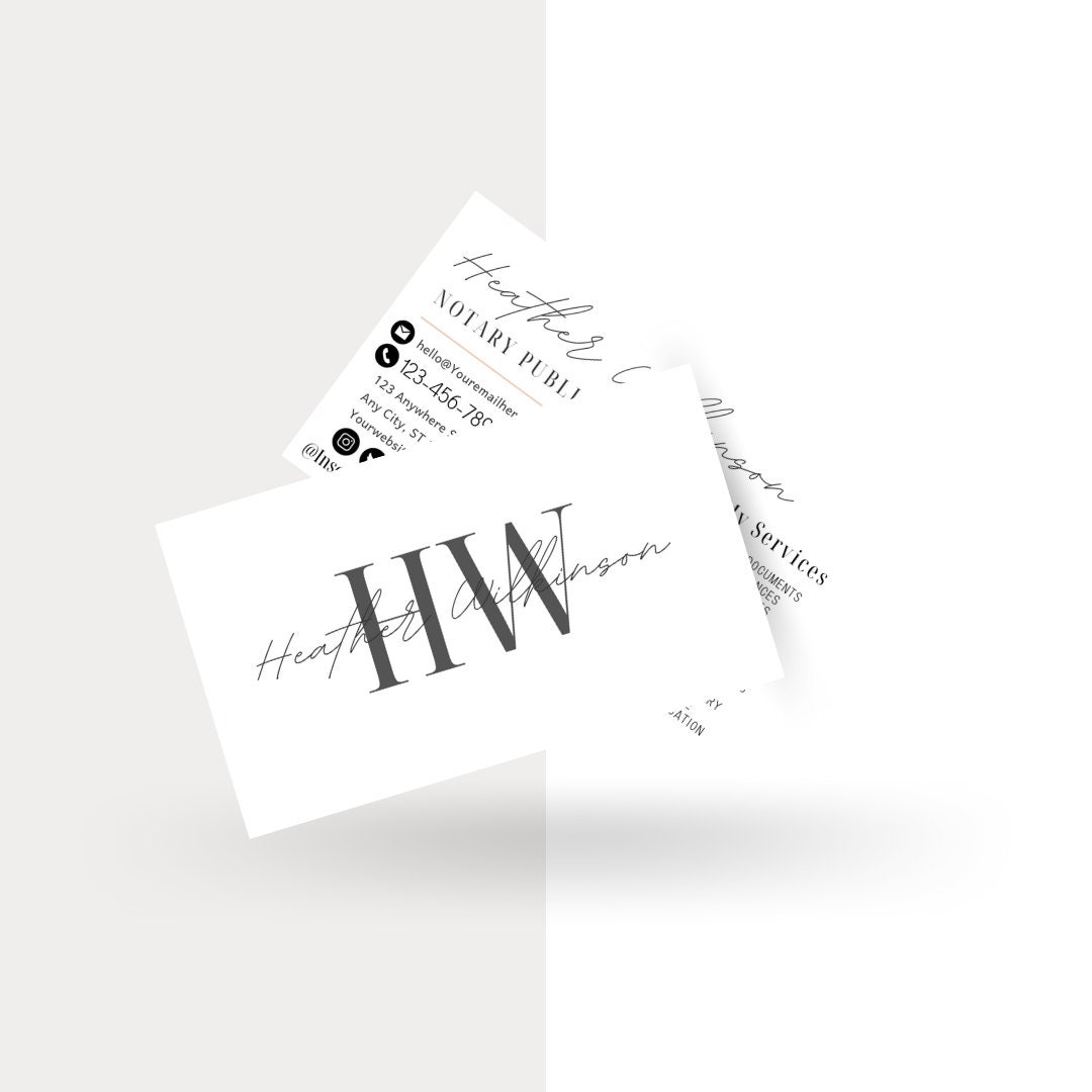 Blank White Business Cards 85 X 55mm 