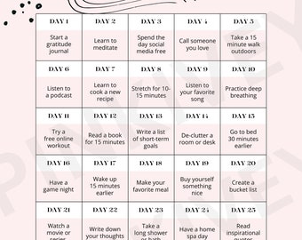 Reto de autocuidado de 30 días - Archivo PDF