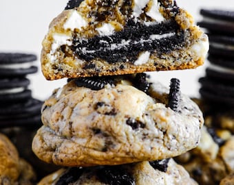 RECETTE DE BISCUITS OREO farcis - Les meilleurs biscuits de style gourmet farcis épais