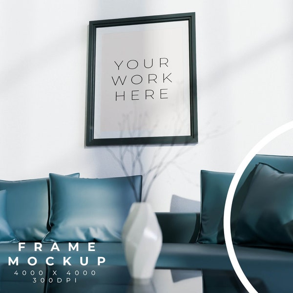 Innovative Frame Mockup - Standout Frames for Your Art, High-Quality PSD Designs