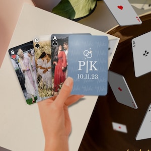 Benutzerdefinierte Spielkarten | Foto-Spielkarten, personalisierte Spielkarten, Gastgeschenke Hochzeit, geheimes Weihnachtsgeschenk, Erstellen Sie Ihre eigenen, Foto-Upload