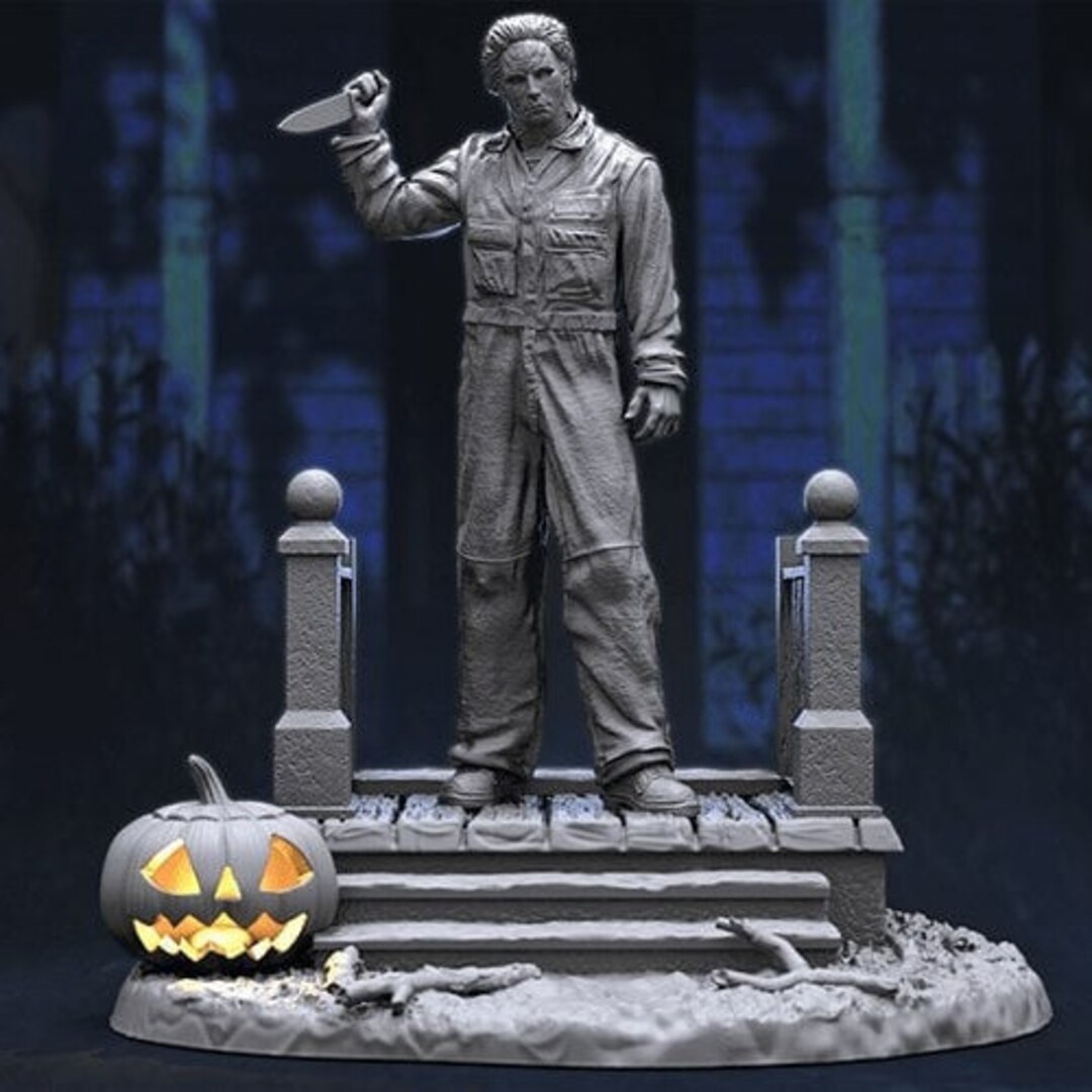 Michael Myers Halloween Stl 3d Model Print FDM SLS SLA Etsy Canada
