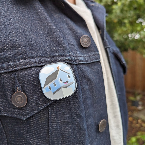 Fallen Star Pin and 2 UCSD Stickers, Gift for UCSD College Students Alumni