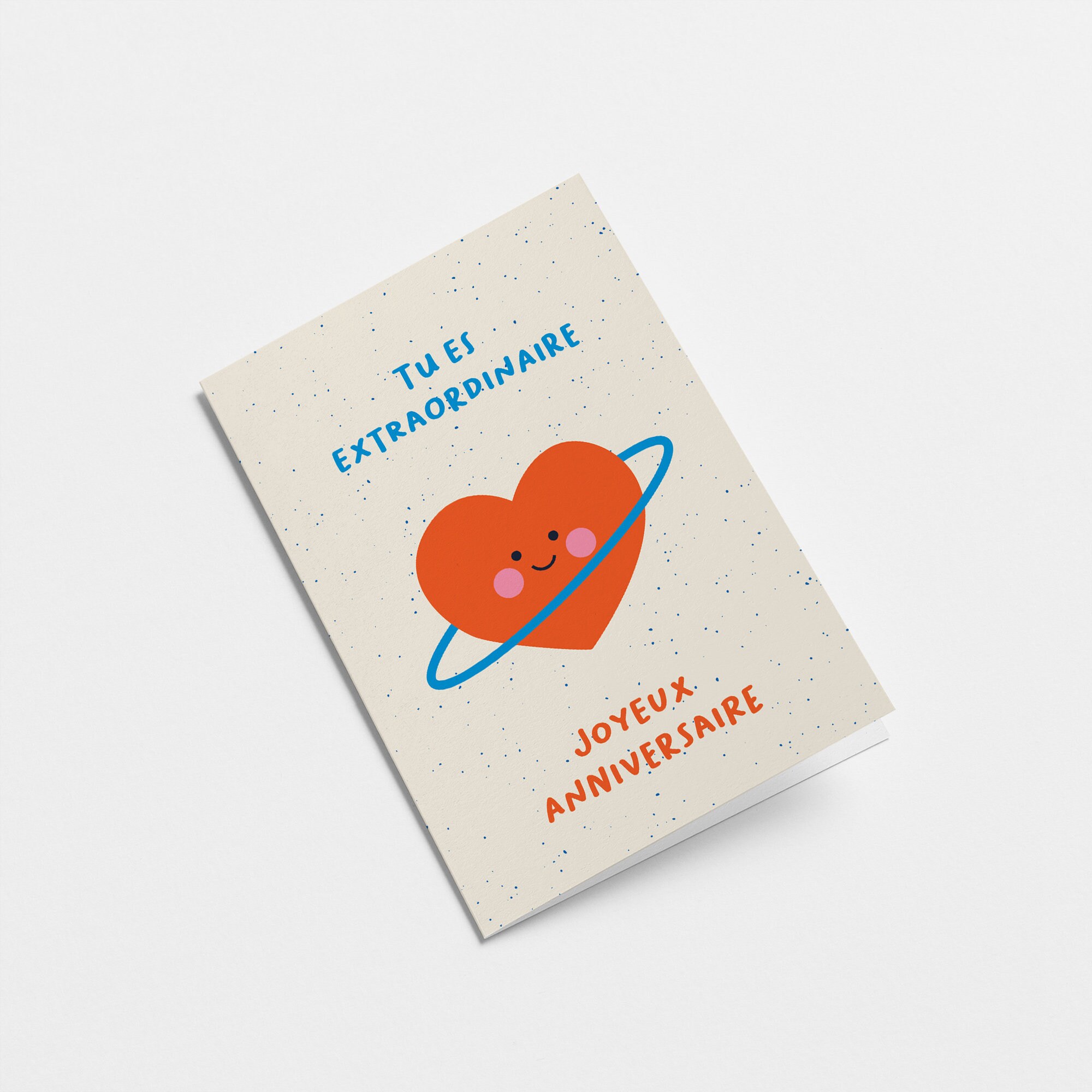 Tu Es Extraordinaire Joyeux Anniversaire Carte De Voeux French Happy ...