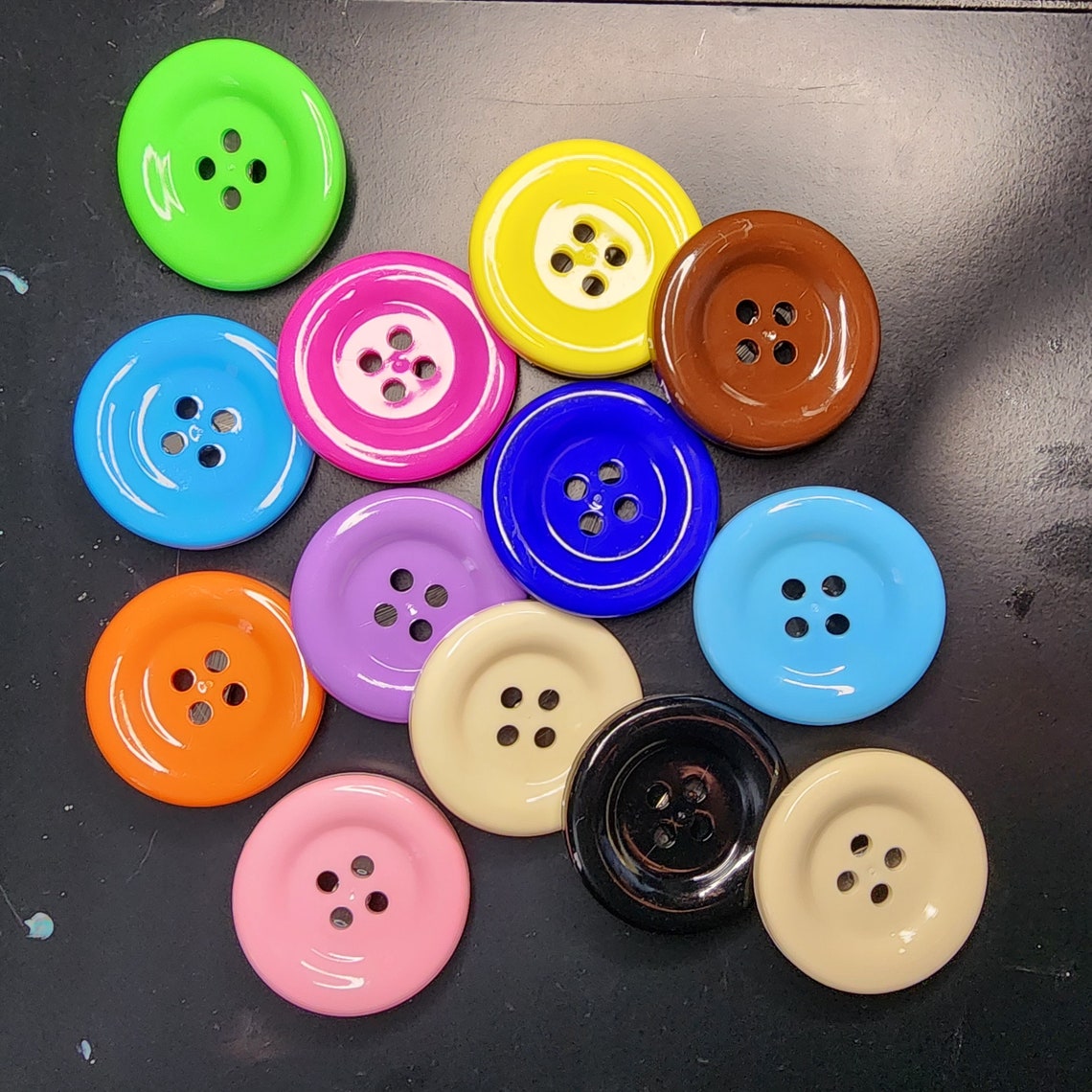 Hairclip - 2 Inch Button - Etsy