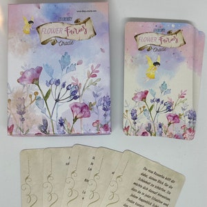 Magische Blumen-Feen-Orakel - Wahrsagekarten - Orakelkarten - Lenormand - Tarot - Kartenspiel