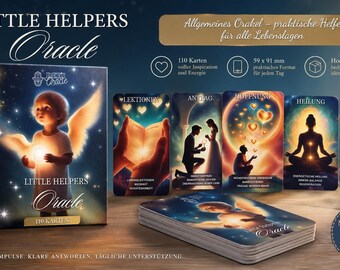 Dee's Little Helpers Oracle - Oracle Cards - versatile use - easy to interpret - Lenormand - Tarot - intuitive fortune-telling cards
